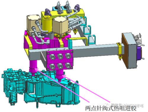 模具经典之作 汽车空调壳体模具结构剖析